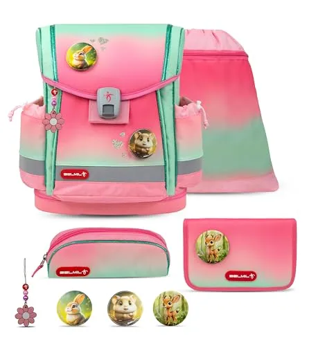 Belmil Classy Plus Schulranzen-Set 5-teilig 