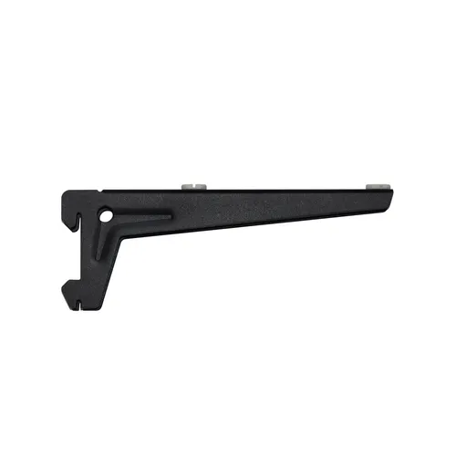 TrendLine Winkelträger 1-reihig/2-reihig schwarz 18 x 5 cm 2 Stück