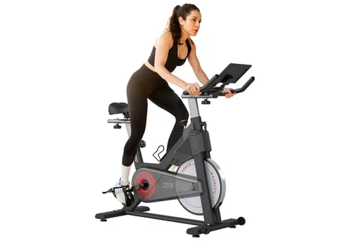 JOROTO Speedbike X1P - Heimtrainer Fahrrad mit 15KG Schwungrad, Magnetbremse und 4-fach verstellbarem Lenker und Sattel für individuelles Training