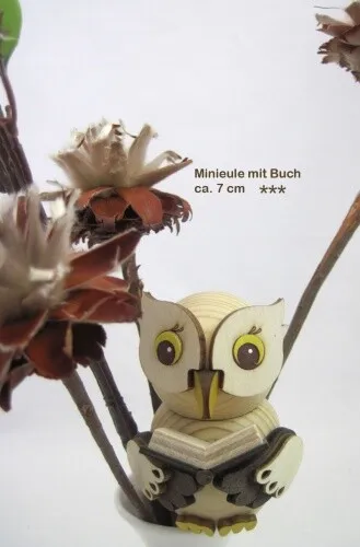 Kuhnert - Minieule mit Buch - Neuheit 2018 ca. 7 cm