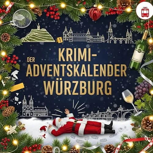 Der Krimi-Adventskalender Würzburg: Mordsverdächtig in 24 Akten. Ein Fall in deiner Nähe
