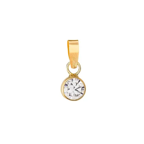 Xenox Damen Anhänger Fine Zarge Zirkonia 585 Gelbgold 4 mm - Eleganter Anhänger aus 585 Gelbgold mit funkelndem Zirkonia. Ideal für stilvolle Akzente und besondere Anlässe – ein Must-Have für jede Schmuckkollektion.