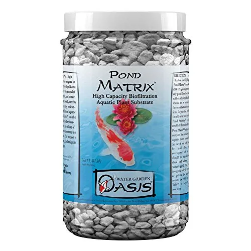 Teichmatrix Biofiltrationssubstrat für Wasserpflanzen, hohe Kapazität, 1 l