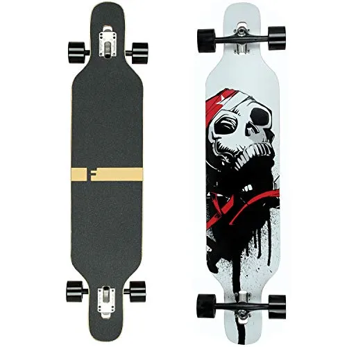 FunTomia Longboard mit LED Rollen von FunTomia