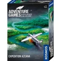 KOSMOS 682842 Adventure Games - Expedition Azcana, kooperatives Abenteuerspiel für 1-4 Spieler, spannende Rätsel und Entscheidungsfreiheit ab 10 Jahren