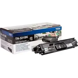 Brother Toner TN-321BK - Original Schwarz Toner mit 2.500 Seiten Kapazität, ideal für effizientes Drucken im Büro und Home-Office