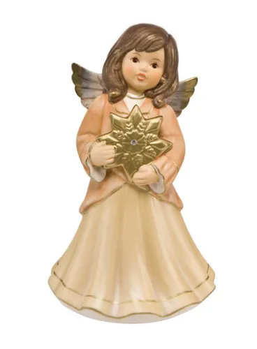 Goebel Schöner Stern champagner Neuheit 2018 15 cm 41604071 Engel