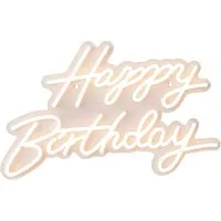 Relaxdays LED Schild Happy Birthday – 1 Stk.