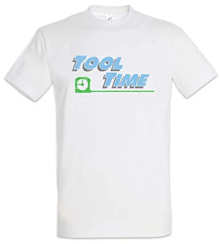 Urban Backwoods Tool Time Herren T-Shirt Weiß Größe 2XL