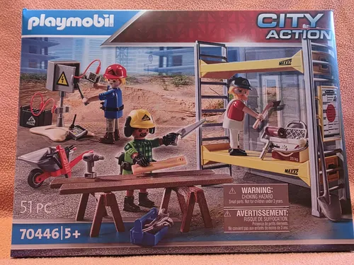 Playmobil 70446 Baugerüst für Handwerker von PLAYMOBIL
