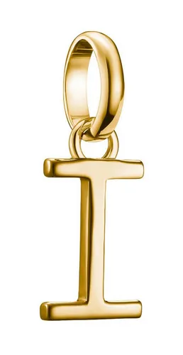 Thomas Sabo Charm Club Connect Charm-Anhänger Buchstabe I in gold von THOMAS SABO