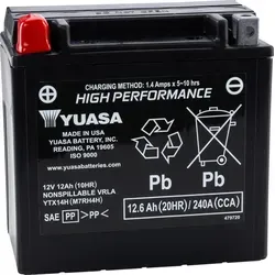Yuasa YTX14H AGM-Batterie