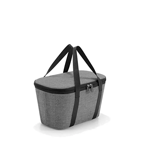 reisenthel coolerbag XS Twist Silver - Kleine Kühltasche aus hochwertigem Polyestergewebe – Ideal für das Picknick, den Einkauf und unterwegs