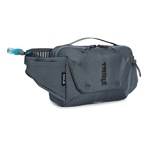 Thule Rail Hip Pack 4 - Hüfttasche 4 l blau - Hüfttasche mit Trinkblase, ideal für Mountainbiking; Farbe: Blau; Volumen: 4 l; Material: 100% Polyamid; perfekt für aktive Abenteuer.