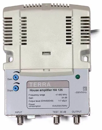 Verstärker HA-126 Terra TV 47-862MHz 34dB