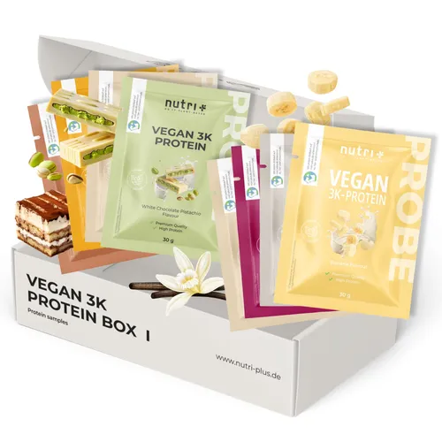 nutri+ Probenbox Vegan 3K Protein I