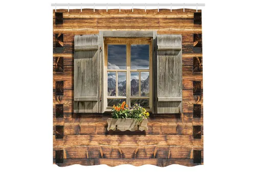 ABAKUHAUS Rustikal Duschvorhang von Abakuhaus
