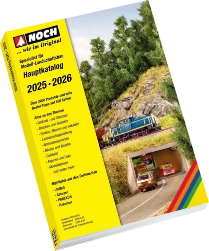 NOCH 72250 Katalog 2025/2026 Deutsch 452 Seiten + UVP-Liste von NOCH