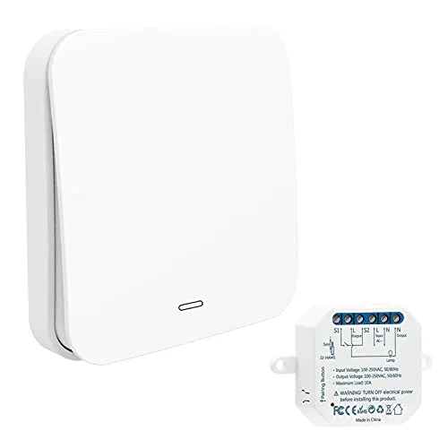 TangVita 230V Funkschalter SET KS5 – Batterieloser Funk Lichtschalter