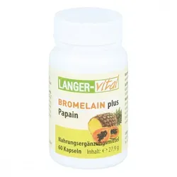 Bromelain 160 mg+ Papain 160 mg Tg. Kapseln