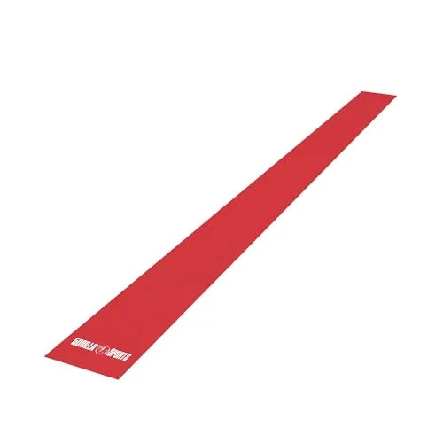 GORILLA SPORTS® Fitnessbänder - 120 cm oder 200 cm Lange, Einzeln oder 5er Set, rutschfest, Farbwahl - Resistance Band, Gymnastikband, Trainingsband, Widerstandsbänder, Physiotherapie, Yoga, Pilates
