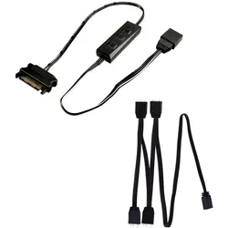 Xilence LQZ.ARGB_Set Cable, Mini Cable ARGB Control für ARGB LED PC Komponenten