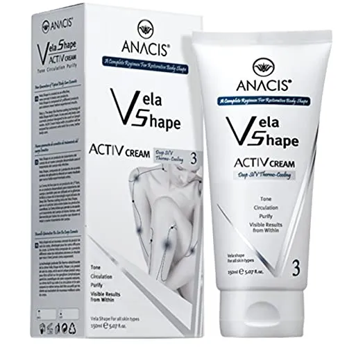 Cellulite-Creme Active Body für Bauch, Oberschenkel und Po, Feuchtigkeitsspendende Creme mit kraftvollen natürlichen und aktiven Inhaltsstoffen. Anacis 150 ml