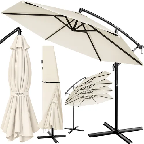 Kingsleeve Ampelschirm beige von Deuba