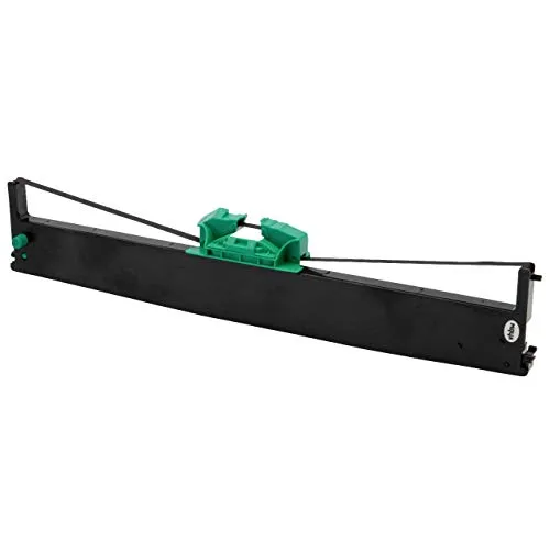 vhbw 1x Farbband Schriftband kompatibel mit Olivetti PR2 Plus, PRII Nadeldrucker, Bondrucker - Schwarz