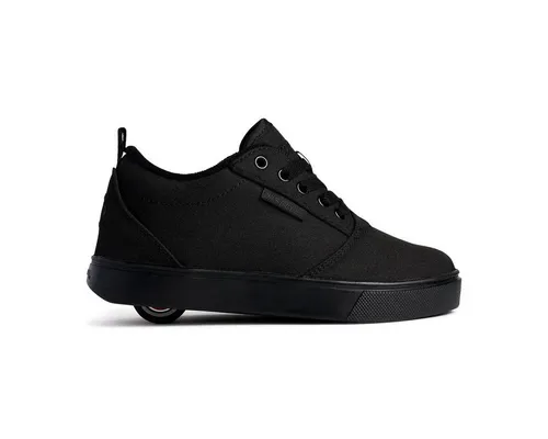 Heelys Pro 20 Sportschuhe Schwarz EU 44 1/2 - Halbschuhe mit Rollen für ultimativen Fahrspaß! Komfortable gepolsterte Zunge und abriebfeste Gummisohle für lange Haltbarkeit und Unterstützung beim Fahren und Gehen.