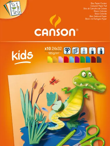 CANSON Tonpapierblock 240 x 320 mm 185 g/qm 10 Blatt