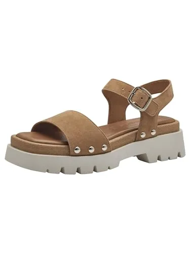 Tamaris Sandalette 1-28230-42 310 weit - Wanderschuhe: Bequeme Sandalette mit innovativer TOUCH-IT-Technologie für optimale Dämpfung und angenehmen Tragekomfort, ideal für verschiedene Anlässe.