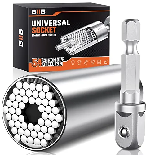 Produktbild BIIB Vatertagsgeschenk für Papa, Universal Steckschlüssel, Geschenke für Männer Multitool Gadgets für Papa Geschenk, Geburtstagsgeschenk für Ihn, Klein Werkzeug Geschenk Vatertag