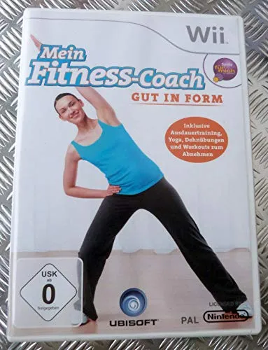 Mein Fitness-Coach - Gut in Form - Wii-Spiel für Fitness und Gesundheit, bietet individuelle Workouts und motivierende Trainingseinheiten für alle Fitnesslevel.