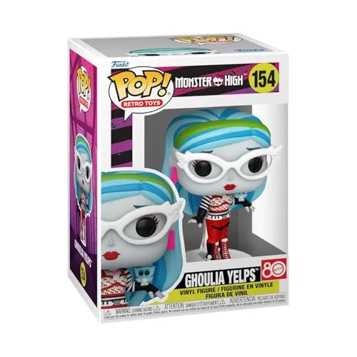 Funko Pop! Vinyl: Monster High - Ghoulia Yelps - Vinyl-Sammelfigur - Geschenkidee - Offizielle Handelswaren - Spielzeug Für Kinder und Erwachsene - TV Fans - Modellfigur Für Sammler und Display