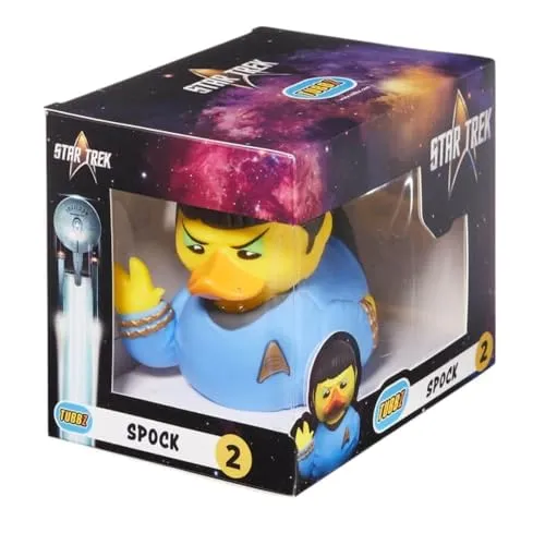 TUBBZ Box-Ausgabe Spock Sammler-Vinyl-Gummiente Figur - Offizielles Star Trek Merchandise - Fernsehen, Filme & Videospiele