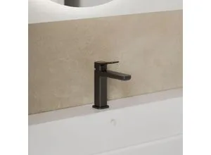 Kludi X3 Waschtischarmatur M mit Push-Open Ablaufgarnitur von Kludi