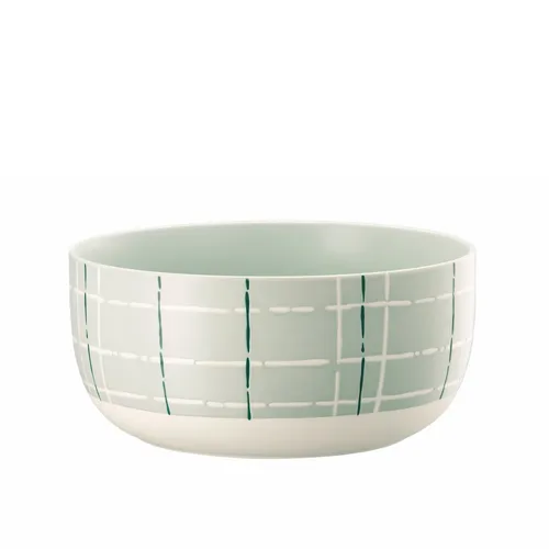 Thomas Porzellan Schüssel FUN Karo light 24cm in grau von Thomas