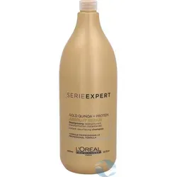 L'Oréal Serie Expert Absolut Repair Gold Shampoo - Hochwertiges Shampoo mit Gold Quinoa und Protein für eine intensive Pflege. Ideal für geschädigtes Haar und sorgt für geschmeidigen Glanz. Perfekt für den täglichen Einsatz.