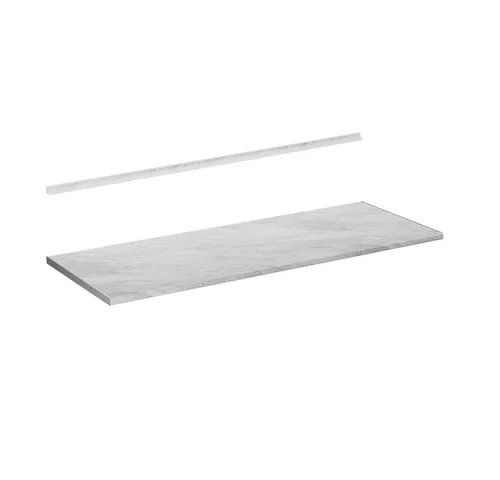 Vicco Unterschrank R-Line, Marmor Weiß, 160 cm