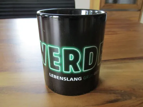 SV Werder Bremen Tasse Werder schwarz