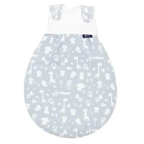 ALVI Baby-Mäxchen Außensack Animals blau 50/56