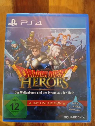 DRAGON QUEST HEROES - Day One Edition - Action-Rollenspiel für PlayStation 4, erlebe die epische Geschichte und kämpfe gegen legendäre Monster in dieser mehrsprachigen Edition.