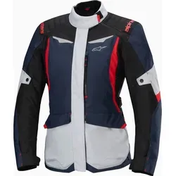 Alpinestars Stella ST-1 WP Damen Motorradjacke D2XL - blau-schwarz-rot - Wasserdichte Motorradjacke für Damen mit atmungsaktivem Design und herausnehmbaren Protektoren. Ideal für alle Jahreszeiten und bietet perfekte Sicherheit auf Touren.