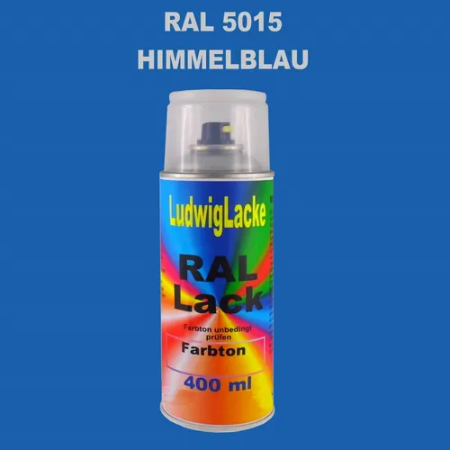 RAL 5015 Himmelblau Seidenmatt 400 ml 1K Spray