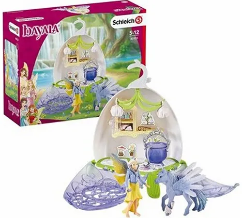 schleich 42523 Tierarztblüte - BAYALA Spielset mit 14 Teilen, fördert die Fantasie und kreatives Spielen ab 5 Jahren