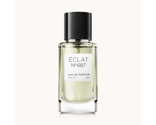ÉCLAT Eau de Parfum ÉCLAT 687 Herrenduft 55 ml - Eleganter Herrenduft mit warm-würzigen und süßlich-orientalischen Noten. Ideal für selbstbewusste Männer, die ihren Auftritt unterstreichen möchten.