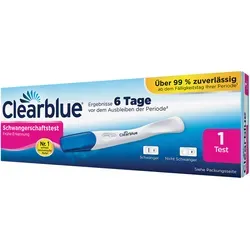 Clearblue Schwangerschaftstest Frühe Erkennung 