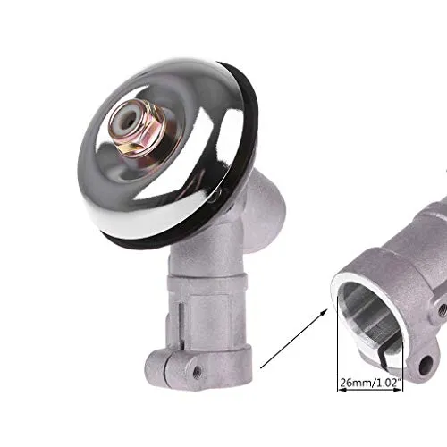 Universal-Getriebekopf für Rasentrimmer, 9 Zähne, für Rasentrimmer, Geschwindigkeit M10 x 1,25 LH