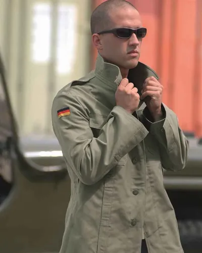 BW Moleskinjacke A.A./N.A. oliv von Mil-Tec